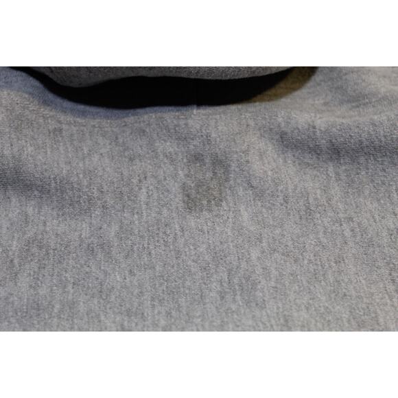 Champion Reverse Weave Men M Gray Hoodie Graphic Print Kangaroo Pocket Pullover - Picture 7 of 10